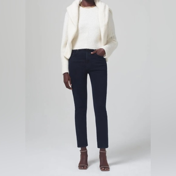Citizens of Humanity Jolene High Rise Vintage Slim in Ultra Marine - Picture 1 of 8